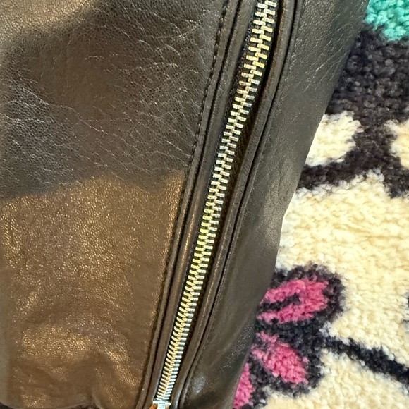 MICHAEL Michael Kors Leather Jacket Size Large - Picture 9 of 16